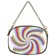 Prismatic Hole Rainbow Chain Purses (one Side) 