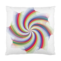 Prismatic Hole Rainbow Standard Cushion Case (one Side)