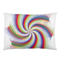 Prismatic Hole Rainbow Pillow Case by Mariart