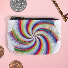 Prismatic Hole Rainbow Mini Coin Purses