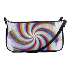 Prismatic Hole Rainbow Shoulder Clutch Bags by Mariart