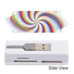 Prismatic Hole Rainbow Memory Card Reader (stick)  by Mariart