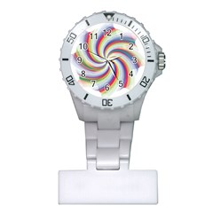 Prismatic Hole Rainbow Plastic Nurses Watch by Mariart