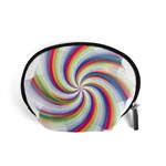 Prismatic Hole Rainbow Accessory Pouches (Small)  Front