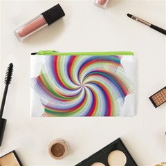 Prismatic Hole Rainbow Cosmetic Bag (xs)