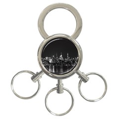 New York Skyline 3-ring Key Chains by Celenk