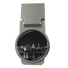 New York Skyline Money Clips (round)  by Celenk