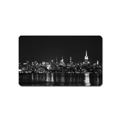 New York Skyline Magnet (name Card) by Celenk