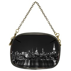 New York Skyline Chain Purses (one Side)  by Celenk