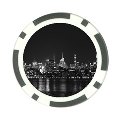 New York Skyline Poker Chip Card Guard (10 Pack)