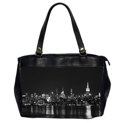 New York Skyline Office Handbags (2 Sides)  by Celenk