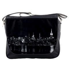 New York Skyline Messenger Bags by Celenk