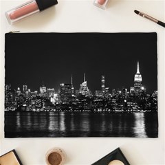 New York Skyline Cosmetic Bag (xxl)  by Celenk