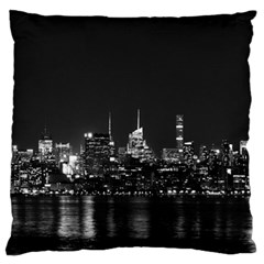 New York Skyline Standard Flano Cushion Case (two Sides) by Celenk