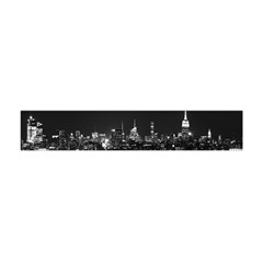 New York Skyline Flano Scarf (mini) by Celenk