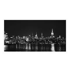 New York Skyline Satin Wrap by Celenk