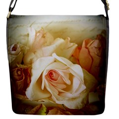 Roses Vintage Playful Romantic Flap Messenger Bag (s) by Celenk