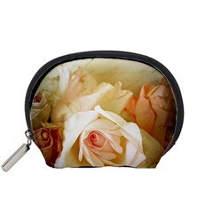 Roses Vintage Playful Romantic Accessory Pouches (small)  by Celenk