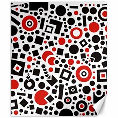 Square Objects Future Modern Canvas 8  X 10  by Celenk