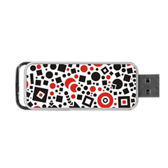 Square Objects Future Modern Portable Usb Flash (one Side) by Celenk