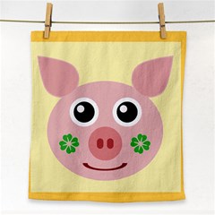 Luck Lucky Pig Pig Lucky Charm Face Towel