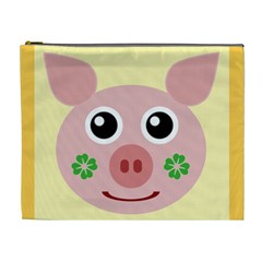 Luck Lucky Pig Pig Lucky Charm Cosmetic Bag (xl) by Celenk