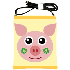 Luck Lucky Pig Pig Lucky Charm Shoulder Sling Bags by Celenk