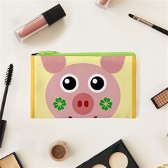 Luck Lucky Pig Pig Lucky Charm Cosmetic Bag (xs) by Celenk