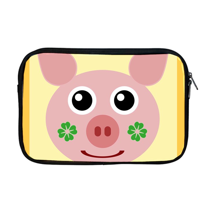 Luck Lucky Pig Pig Lucky Charm Apple MacBook Pro 17  Zipper Case