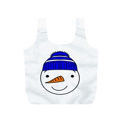 Snowman 1300097 1280 Full Print Recycle Bags (s)  by Colorfulart23