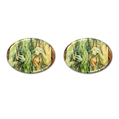 Chung Chao Yi Automatic Drawing Cufflinks (oval)