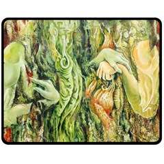 Chung Chao Yi Automatic Drawing Double Sided Fleece Blanket (medium)  by Celenk