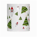 Christmas Santa Claus Decoration White Mugs Center