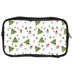 Christmas Santa Claus Decoration Toiletries Bags by Celenk