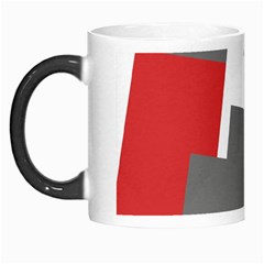 Cross Abstract Shape Line Morph Mugs