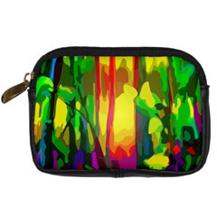 Abstract Vibrant Colour Botany Digital Camera Cases