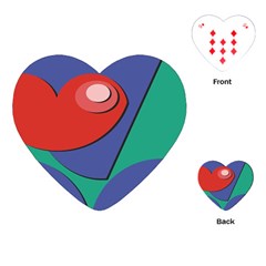 Clipart Portrait Illustration Playing Cards (heart) 