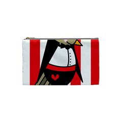 Bird Cute Design Cartoon Drawing Cosmetic Bag (small)  by Celenk