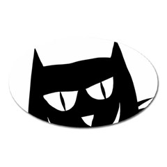 Cat Vector Clipart Figure Animals Oval Magnet