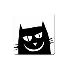 Cat Vector Clipart Figure Animals Square Magnet