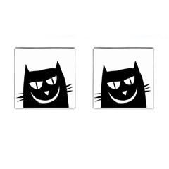 Cat Vector Clipart Figure Animals Cufflinks (square) by Celenk