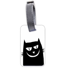 Cat Vector Clipart Figure Animals Luggage Tags (one Side)  by Celenk