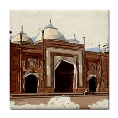 Agra Taj Mahal India Palace Tile Coasters by Celenk