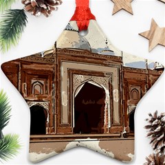 Agra Taj Mahal India Palace Ornament (star) by Celenk