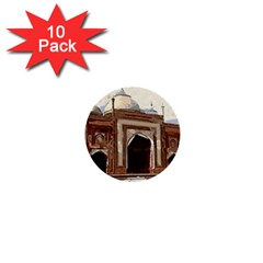 Agra Taj Mahal India Palace 1  Mini Buttons (10 Pack)  by Celenk