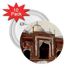 Agra Taj Mahal India Palace 2 25  Buttons (10 Pack)  by Celenk