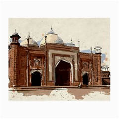 Agra Taj Mahal India Palace Small Glasses Cloth by Celenk