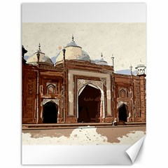 Agra Taj Mahal India Palace Canvas 12  X 16   by Celenk