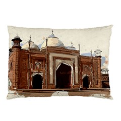 Agra Taj Mahal India Palace Pillow Case by Celenk