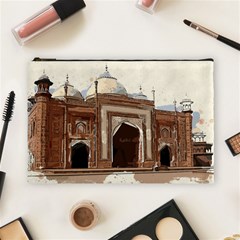 Agra Taj Mahal India Palace Cosmetic Bag (large)  by Celenk